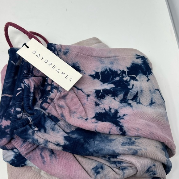 NWT DAYDREAMER Rouge Storm Tie-Dye Jogger in Rouge Storm Size Small - Picture 6 of 15